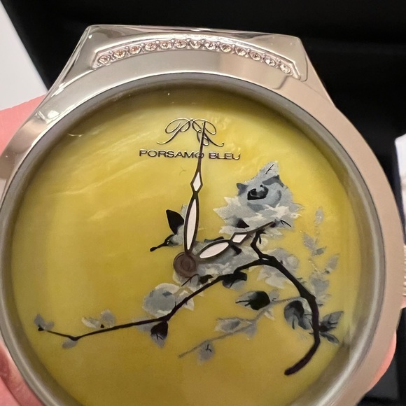 Brand new with tags  Porsamo Bleu Ladies Carmen Watch yellow - Picture 4 of 14